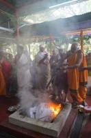 Rudra Homa (Picture Courtesy: Sanjana Hervatte Bantwal)